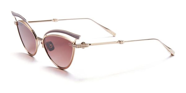 Valentino V-GLASSLINER VLS-118 C White Gold/Powder Enamel/Dark Rose to Light Rose AR