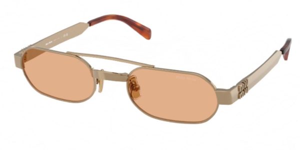 Miu Miu 0MU B52S 7OE90X - Brass/Orange
