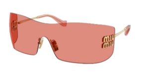 Miu miu 0MU B53S gold/red