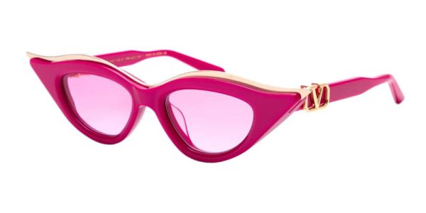 Valentino V-GOLDCUT-II VLS-114 D Pink/White Gold/Pink to Light Pink Gradient AR