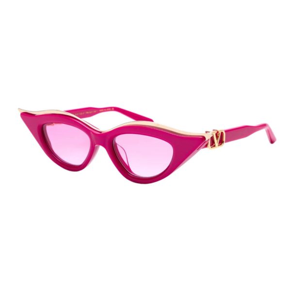 Valentino V-GOLDCUT-II VLS-114 D Pink/White Gold/Pink to Light Pink Gradient AR