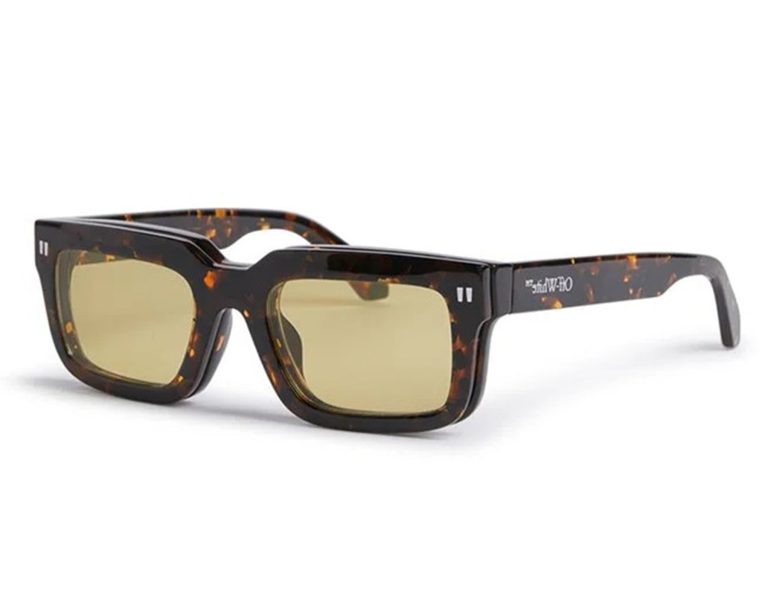 Off-White OFF-WHITE-CLIP ON HAVANA YELLOW-OERI130S24PLA0016018