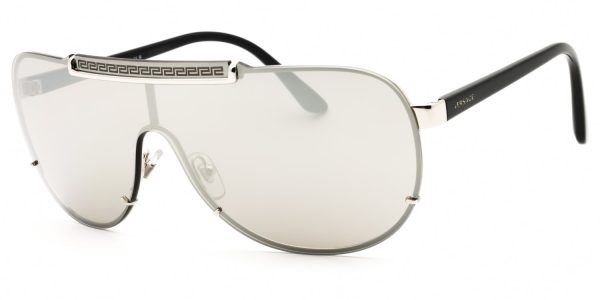 Versace Versace VE2140 Sunglasses Silver/Grey Mirror Silver