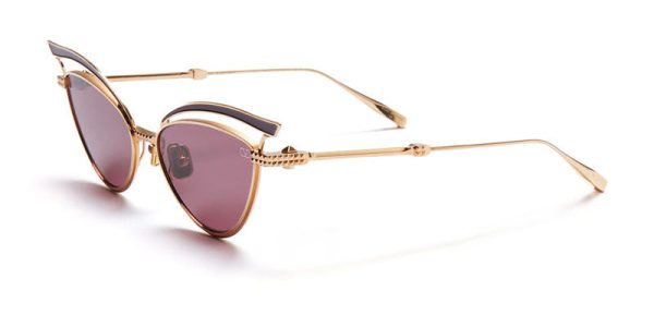 Valentino V-GLASSLINER VLS-118 B Light Gold/Bordeaux Enamel/Dark Bordeaux AR