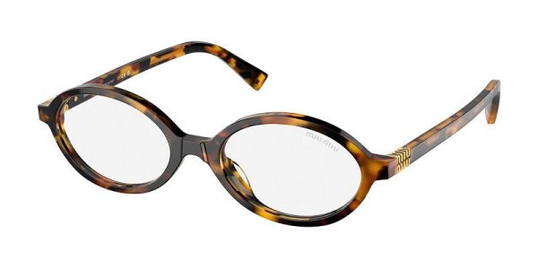 Miu Miu MU04ZSF VAU08N Honey Havana/Clear Blue Light Filter